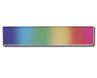 15. EU-plate Rainbow light